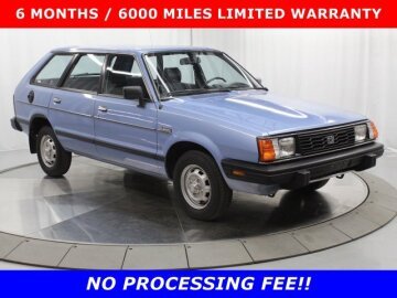 1984 Subaru L Series DL 4WD Wagon