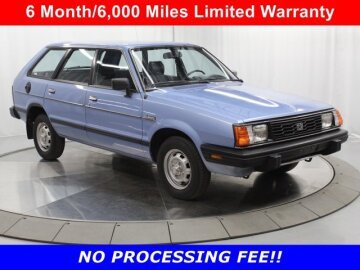 1984 Subaru L Series DL 4WD Wagon