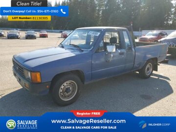 1984 Toyota Pickup 2WD Xtracab Deluxe