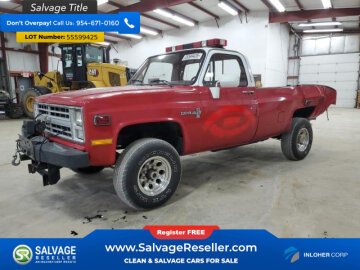 1985 Chevrolet C/K Truck 4x4 Regular Cab 2500