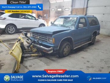 1985 Chevrolet S10 Blazer 4WD