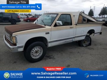 1985 Chevrolet S10 Pickup 4x4 Regular Cab