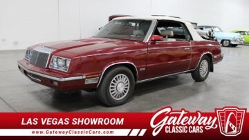 1985 Chrysler LeBaron Convertible
