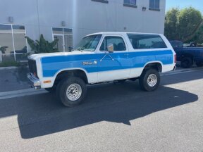 1985 Dodge Ramcharger AW 100 4WD