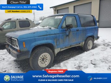 1985 Ford Bronco II 4WD