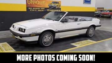 1985 Pontiac Sunbird LE Convertible