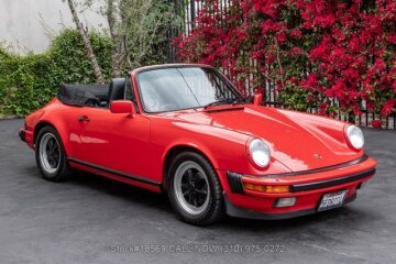 1985 Porsche 911 Cabriolet