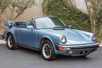 1985 Porsche 911 Carrera Cabriolet