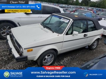 1985 Volkswagen Cabriolet