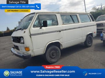 1985 Volkswagen Vanagon
