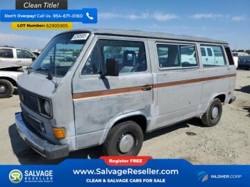 1985 Volkswagen Vanagon