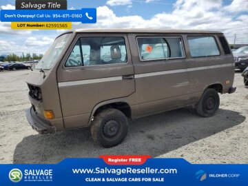 1985 Volkswagen Vanagon