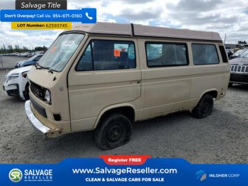1985 Volkswagen Vanagon