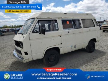 1985 Volkswagen Vanagon