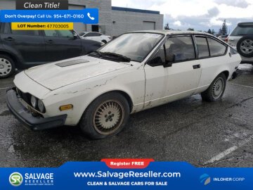 1986 Alfa Romeo GTV-6