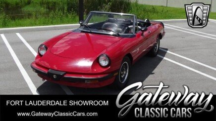 Photo 1 for 1986 Alfa Romeo Spider Graduate