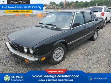 1986 BMW 528e Sedan
