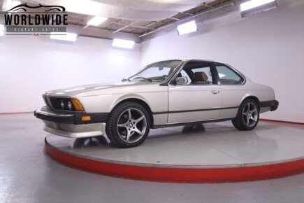 Photo 1 for 1986 BMW 635CSi Coupe