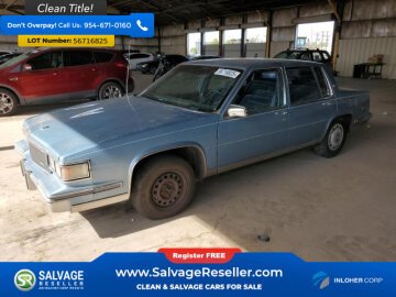 1986 Cadillac De Ville Fleetwood Edition