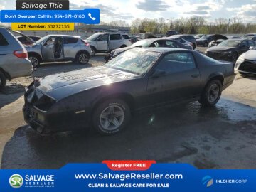 New 1986 Chevrolet Camaro Coupe