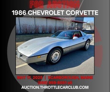 1986 Chevrolet Corvette Coupe
