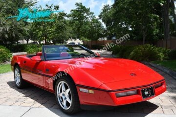 1986 Chevrolet Corvette Convertible