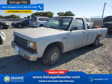 1986 Chevrolet S10 Pickup 2WD Regular Cab