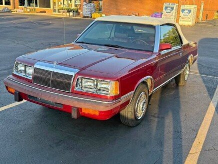 Photo 1 for 1986 Chrysler LeBaron