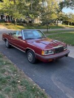 Thumbnail Photo 1 for 1986 Chrysler LeBaron