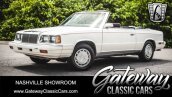 1986 Chrysler LeBaron Convertible