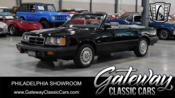 1986 Dodge 600 ES Convertible