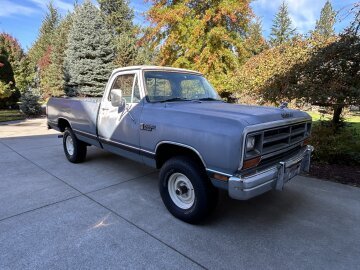 1986 Dodge D/W Truck 4x4 Regular Cab W-150