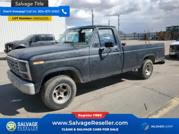 New 1986 Ford F150 2WD Regular Cab