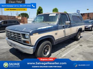 1986 Ford F150 2WD Regular Cab