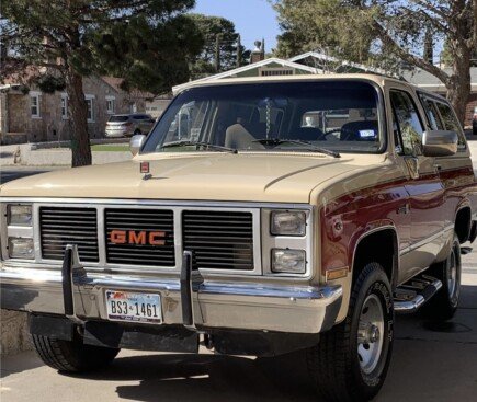 Photo 1 for 1986 GMC Jimmy 4WD for Sale by Owner