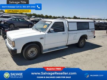1986 GMC S15 Pickup 2WD Regular Cab