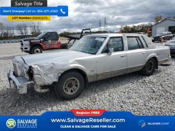 1986 Lincoln Town Car