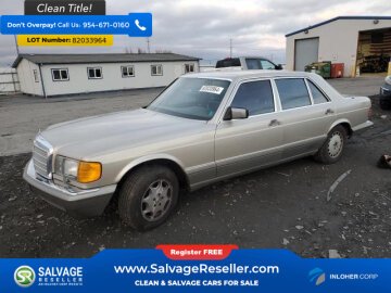 New 1986 Mercedes-Benz 560SEL