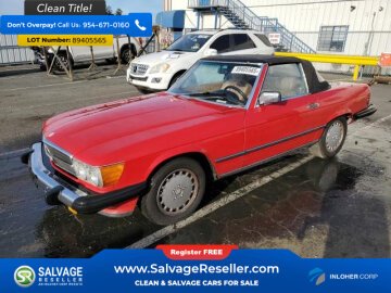 New 1986 Mercedes-Benz 560SL