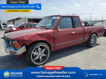 New 1986 Nissan Pickup 2WD King Cab
