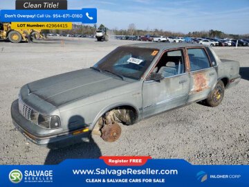 1986 Oldsmobile Cutlass Ciera Brougham Sedan