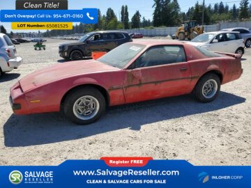 1986 Pontiac Firebird Coupe