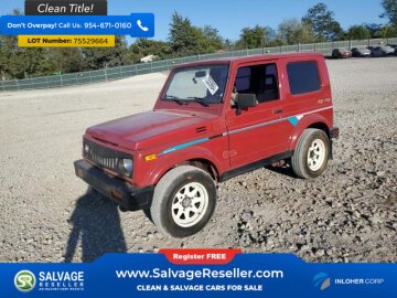 1986 Suzuki Samurai 4WD Hard Top