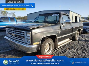 New 1987 Chevrolet C/K Truck 2WD Regular Cab 1500