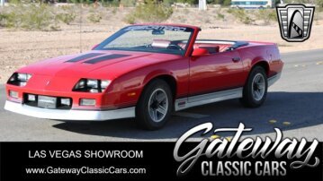 1987 Chevrolet Camaro Convertible