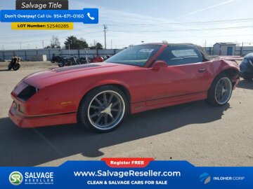 1987 Chevrolet Camaro Convertible