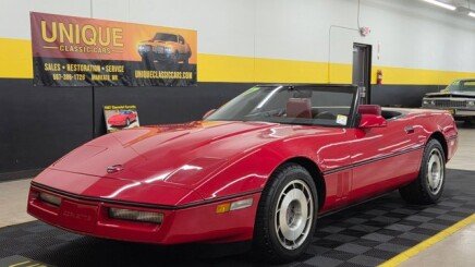 Photo 1 for 1987 Chevrolet Corvette Convertible