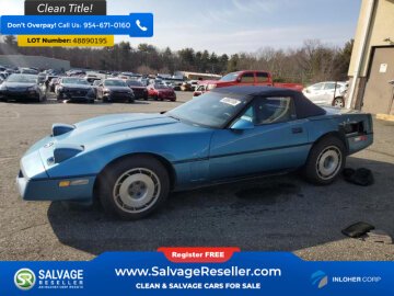 New 1987 Chevrolet Corvette Convertible