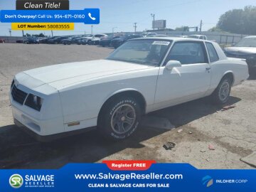 1987 Chevrolet Monte Carlo SS