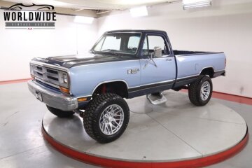 1987 Dodge D/W Truck 4x4 Regular Cab W-100